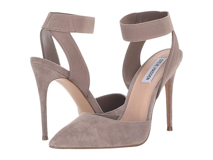 Steve Madden Dion Pump (dark Taupe) High Heels