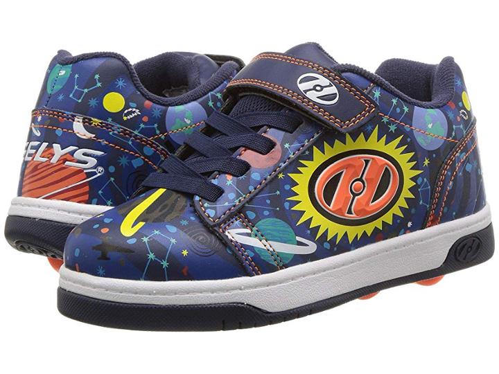 Heelys Dual Up X2 (little Kid/big Kid) (navy/black/multi Orbit) Boys Shoes