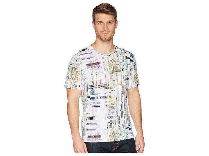 Robert Graham Aquatic Short Sleeve Knit T-shirt (multi) Men's T Shirt