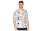 Robert Graham Aquatic Short Sleeve Knit T-shirt (multi) Men's T Shirt