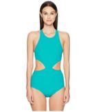 Flagpole Lynn One-piece (seagreen) Women's Swimsuits One Piece
