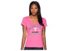 Champion College Tennessee Volunteers University V-neck Tee (wow Pink) Girl's T Shirt