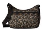 Lesportsac Classic Hobo Bag (army Cheetah) Cross Body Handbags