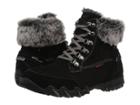 Allrounder By Mephisto Nabuka Tex (black Suede/g Nubuck) Women's Lace-up Boots