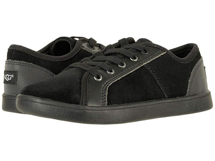 Ugg Kids Irvin (little Kid/big Kid) (black) Kid's Shoes