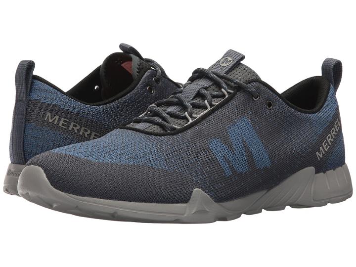Merrell Versent Kavari Lace Knit (slate) Men's Shoes