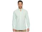Polo Ralph Lauren Poplin Long Sleeve Sport Shirt (smith Green/white) Men's Clothing