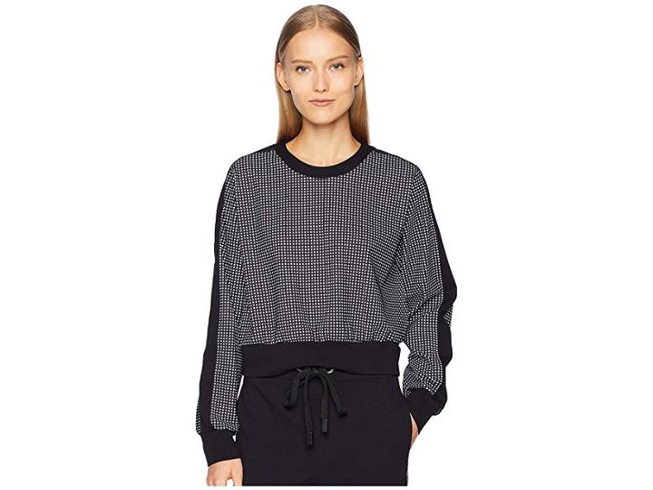 No Ka'oi Huli Nula Sweater (black/white) Women's Sweater