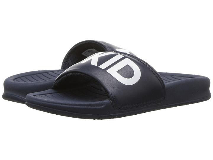 Akid Brand Aston Slip-on (infant/toddler/little Kid/big Kid) (navy) Kids Shoes