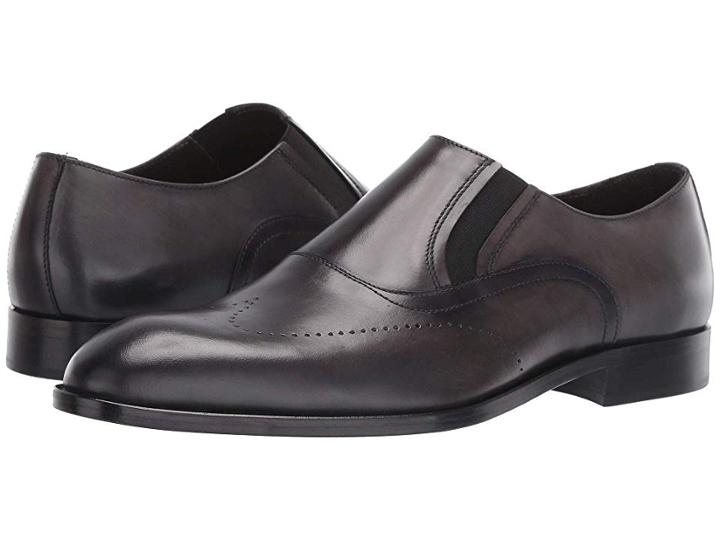 Bruno Magli Luino (dark Grey) Men's Shoes