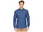 Paul Smith Long Sleeve Chambray Shirt (blue) Men's Clothing