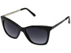 Kenneth Cole Reaction Kc2869 (shiny Black/gradient Smoke) Fashion Sunglasses