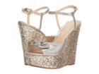 Jessica Simpson Amella (shimmer Silver Metallic Shine Fabric) Women's Shoes