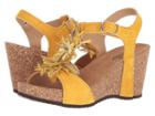 Spring Step Izetta (yellow) Women's Shoes