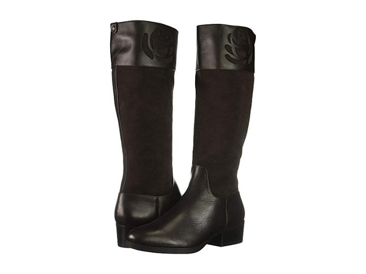 Taryn Rose Georgia Weatherproof (chocolate Smooth Leather) Women's Shoes