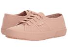Superga 2750 Cotu Classic Sneaker (total Rose Mahogany) Women's Lace Up Casual Shoes