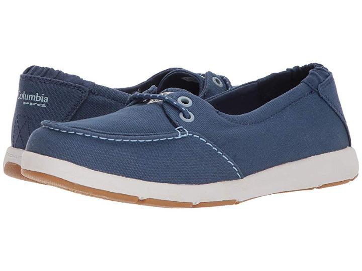 Columbia Delray Pfg (carbon/silver Grey) Women's Shoes