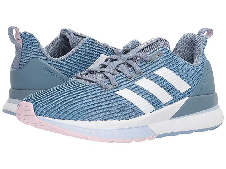Adidas Running Questar Tnd (raw Grey/footwear White/aero Blue) Women's Running Shoes