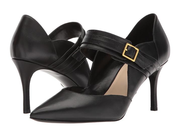 Nine West Mistee Pump (black Dress Calf) High Heels