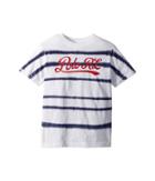 Polo Ralph Lauren Kids Tie-dye Jersey T-shirt (little Kids/big Kids) (white Multi) Boy's T Shirt