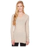 Royal Robbins Highlands Hoodie (falcon Heather) Women's Sweatshirt