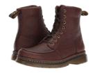 Dr. Martens Lombardo 8-eye Boot (dark Brown Grizzly) Men's Lace Up Casual Shoes