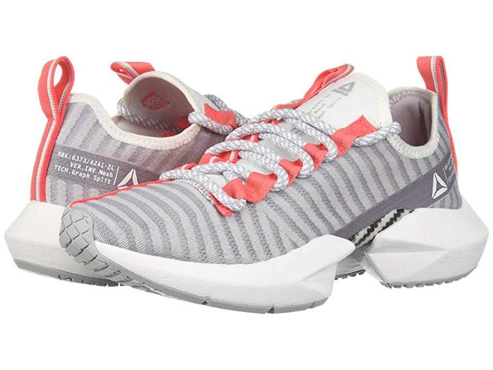 Reebok Sole Fury Se (cold Grey/neon Red/bright Rose/white) Women's Running Shoes