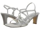 Bandolino Ota (silver Fabric) Women's Sling Back Shoes