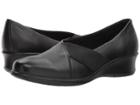Ecco Felicia Stretch Ballerina (black) Women's Flat Shoes