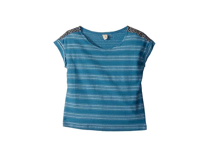 Roxy Kids Warm Dayz Tee (big Kids) (storm Blue) Girl's Sleeveless