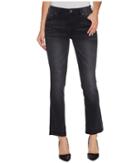 Jag Jeans Haven Ankle Flare Pants In Black/undone Hem (black/undone Hem) Women's Jeans