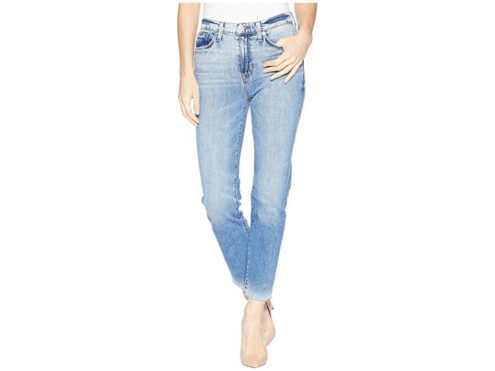 Hudson Zoeey High-rise Straight Crop W/ Released Hem In Just For Kicks (just For Kicks) Women's Jeans