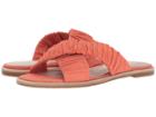 Eileen Fisher Cross Flat (perismmon Tumbled Nubuck) Women's Sandals