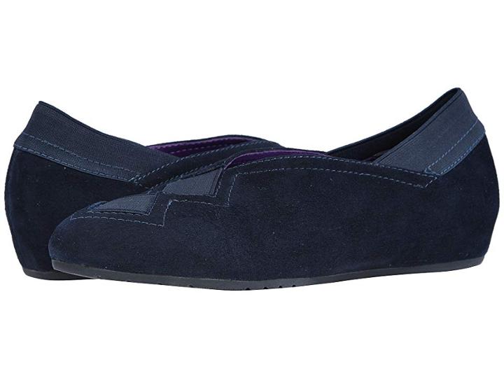 Vaneli Pandy (navy Suede/match Elastic) Women's Shoes