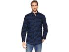 Chaps Flannel Shirt (newport Navy Multi) Men's Clothing