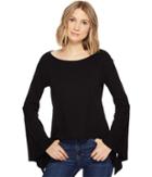Blank Nyc Belle Sleeve Shirt In Shadow (shadow) Women's Clothing