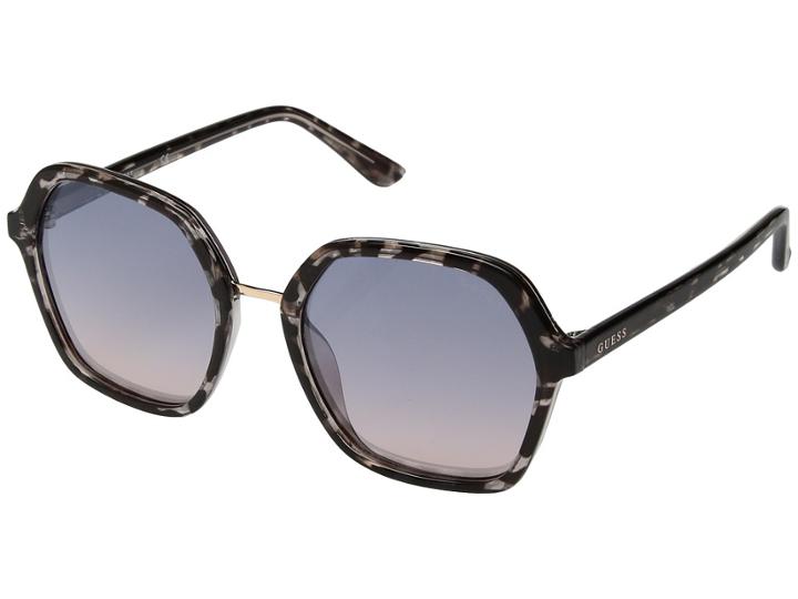 Guess Gu7557 (grey/other/gradient Blue) Fashion Sunglasses