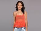 Free People - Ruffle Neck Cami (red Star)