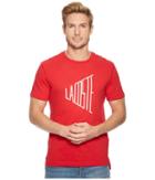 Lacoste Short Sleeve Wordplay Jersey Regular (toreador/flour) Men's Short Sleeve Pullover