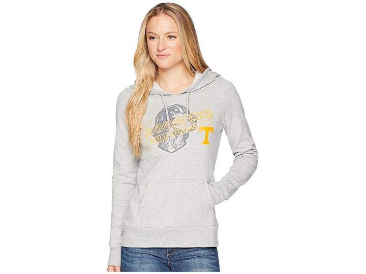 Champion College Tennessee Volunteers Eco University Fleece Hoodie (oxford Grey) Women's Sweatshirt
