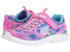 Skechers Kids Spirit Sprintz (little Kid/big Kid) (neon Pink/multi) Boy's Shoes