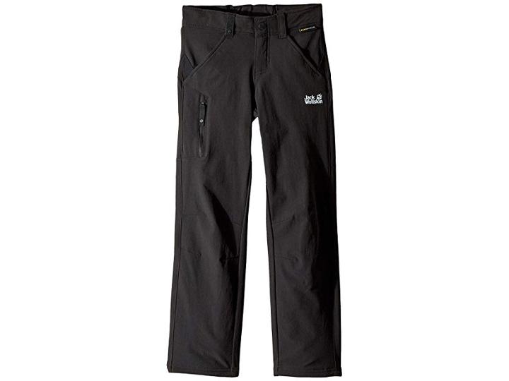 Jack Wolfskin Kids Activate Pants (infant/toddler/little Kids/big Kids) (black) Kid's Casual Pants
