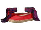 Free People Maya Wrap Espadrille (red) Women's Shoes