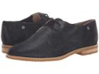 Hush Puppies Chardon Oxford (black Metallic Suede) Women's Lace Up Cap Toe Shoes
