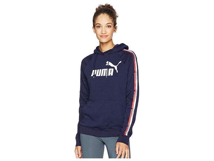 Puma Tape Tr Hoodie (peacoat) Women's Sweatshirt