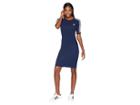 Adidas Originals 3 Stripes Dress (collegiate Navy/white) Women's Dress