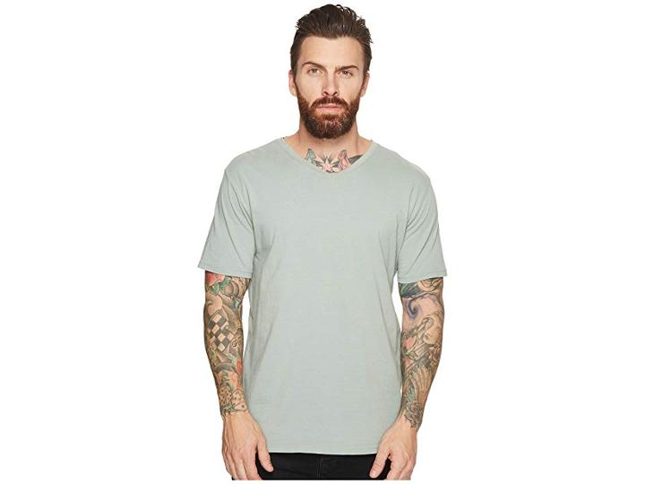 Richer Poorer V-neck Tee (sage) Men's T Shirt