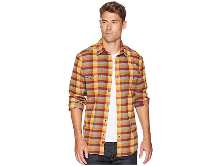 Mountain Khakis Peaks Flannel Shirt (butterscotch) Men's Clothing
