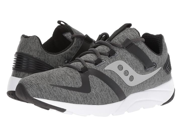 Saucony Originals Grid 9000 Mod (grey/black) Men's Shoes