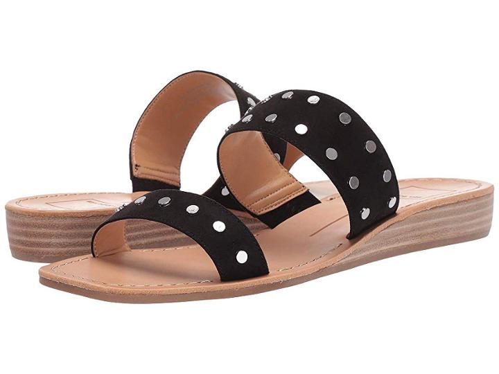 Dolce Vita Hiroo Stud (black Studded Microsuede) Women's Shoes